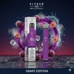 Elf Bar 600 Prefilled Pod Kit Grape Edition flavour available at Mart Subhani Vape Store Dundee