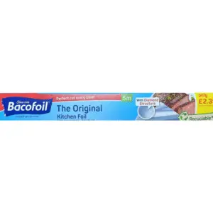 Bacofoil The Original Kitchen Foil 5m – Durable Aluminium Foil at Mart Subhani Grocery Dundee