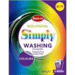 Best-In Colour Bio Washing Powder 13 Washes pack available at Mart Subhani Dundee