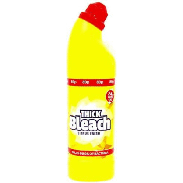 Best-In Thick Bleach Fresh Citrus 750ml bottle available at Mart Subhani Dundee