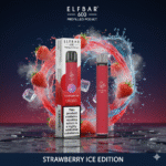 Elf Bar 600 Prefilled Pod Kit Strawberry Ice flavour available at Mart Subhani Vape Store Dundee