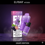 Grape Elf Bar AF5000 Disposable Vape flavour available at Mart Subhani Vape Store Dundee