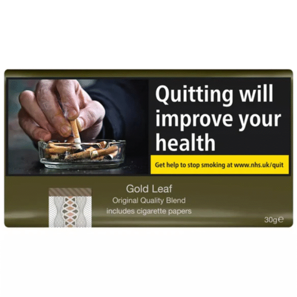 Gold Leaf Original 30g Rolling Tobacco pouch available at Mart Subhani Dundee