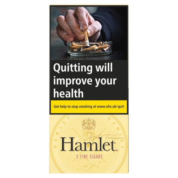 Hamlet Fine Cigars 5 Fine Cigarettes available at Mart Subhani Dundee