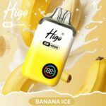Higo BB 4000 Puffs Pod Kit Banana Ice available at Mart Subhani Vape Store Dundee
