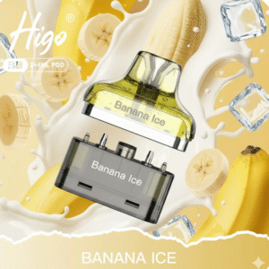 Higo BB 4000 Puffs Pod Kit Banana Ice available at Mart Subhani Vape Store Dundee