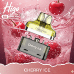 Higo BB 4000 Puffs Pod Kit Cherry Ice available at Mart Subhani Vape Store Dundee