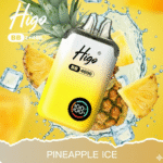 Higo BB 4000 Puffs Pod Kit Pineapple Ice available at Mart Subhani Vape Store Dundee