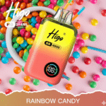 Higo BB 4000 Puffs Pod Kit Rainbow Candy available at Mart Subhani Vape Store Dundee