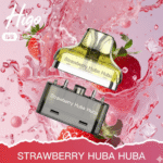 Higo BB 4000 Puffs Pod Kit Strawberry Huba Huba available at Mart Subhani Vape Store Dundee