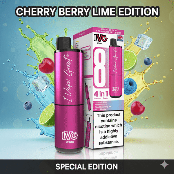 IVG 2400 4-in-1 Pod Kit Special Edition available at Mart Subhani Vape Store Dundee