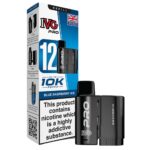 IVG PRO 12 Blue Raspberry Ice Refill Pod 10000 puffs available at Mart Subhani Vape Store Dundee