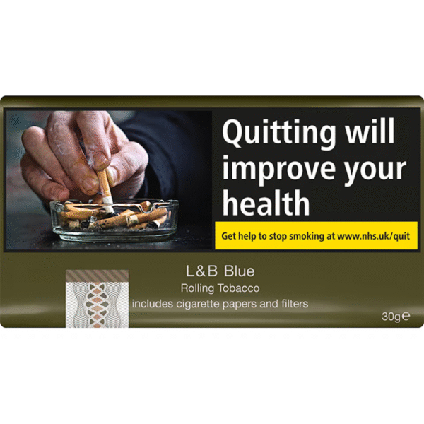 Lambert & Butler Blue Rolling Tobacco 30g pouch available at Mart Subhani Dundee