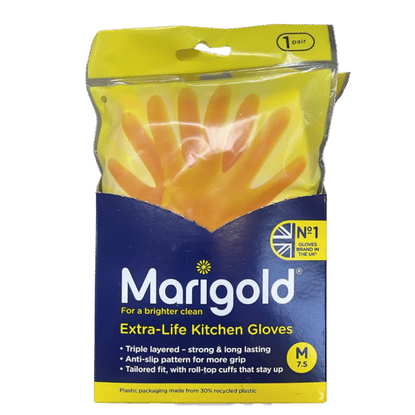 Marigold Extra-Life Kitchen Rubber Gloves 1 Pair available at Mart Subhani Dundee