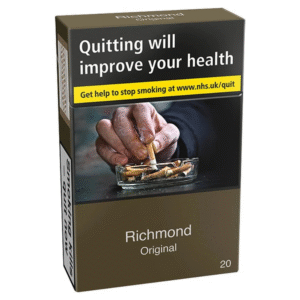 Richmond Original 20 cigarettes available at Mart Subhani Dundee