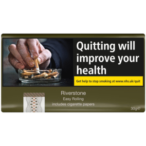 Riverstone Easy Rolling Tobacco 30g pouch available at Mart Subhani Dundee