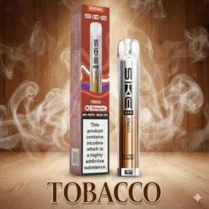 SKE Bar 600 Prefilled Pod Kit Tobacco flavour available at Mart Subhani Vape Store Dundee