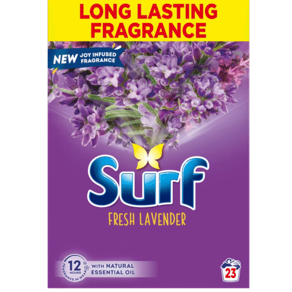 Surf Fresh Lavender Washing Powder Detergent 10 Washes pack available at Mart Subhani Dundee