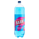 Barr Bubblegum 2L – bright pink fizzy bubblegum flavoured soft drink from Barr, available at Mart Subhani Dundee