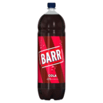 Barr Cola 2L – sparkling cola-flavoured fizzy drink with sugar and sweeteners available at Mart Subhani Dundee