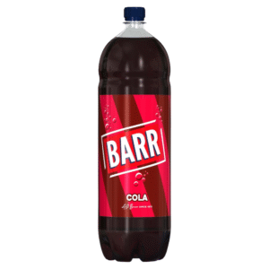 Barr Cola 2L – sparkling cola-flavoured fizzy drink with sugar and sweeteners available at Mart Subhani Dundee