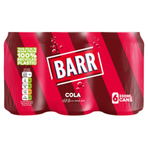Barr Cola 6 x 330ml 6 Cans Pack Dundee Delivery