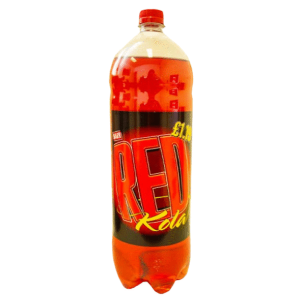Barr Red Kola 2L – bold Scottish soft drink with unique sweet and energising flavour available at Mart Subhani Dundee