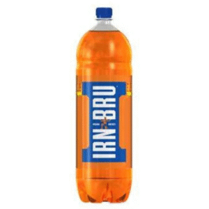 Barrs Irn Bru 2L bottle – original Scottish fizzy drink available at Mart Subhani Dundee