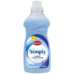 Best-In Simple Fabric Conditioner Orchid & Bluebell 750ml bottle available at Mart Subhani Dundee