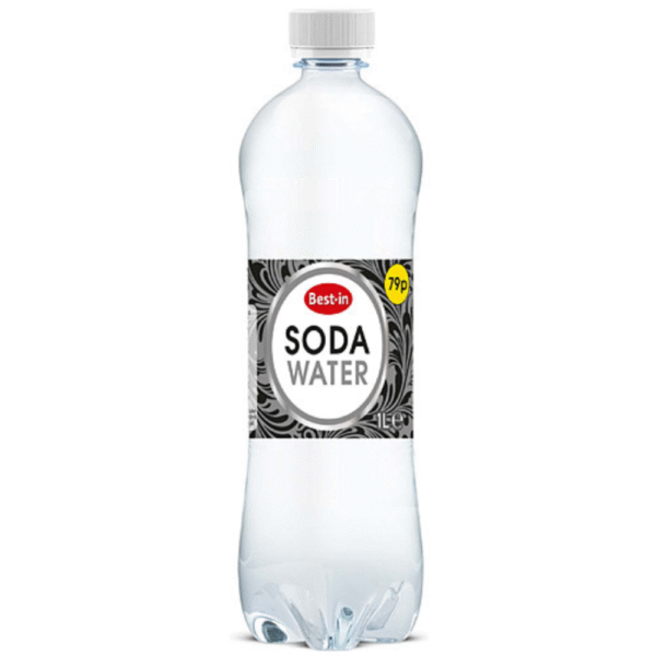 Bestin Soda Water PM 79p 1 Litre Bottle Dundee Delivery