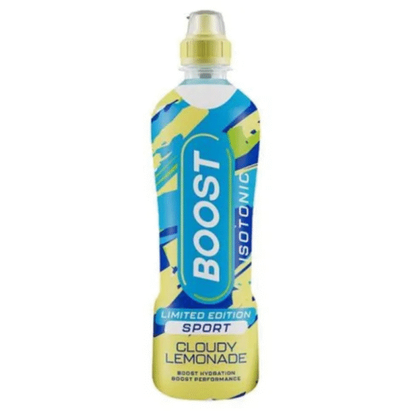 Boost Sport Cloudy Lemon Limited Edition 500ml Isotonic Drink Dundee Delivery