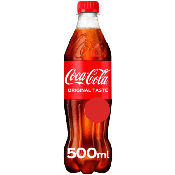 Coca-Cola Original Taste 500ml Bottle Dundee Delivery