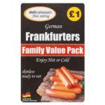 Delicatessen Fine Eating German Frankfurters Premium Sausages Dundee Delivery