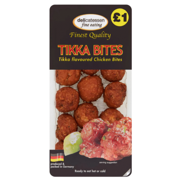 Delicatessen Fine Eating Tikka Bites Frozen Chicken Bites Dundee Delivery