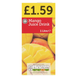 ES Mango Juice PM £1.59 1 Litre Carton Dundee Delivery