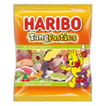 Haribo Tangfastics – 175g bag of fruity, fizzy and sour gummy favourites including cherries, cola bottles, dummies and more. Available now at Mart Subhani Dundee.