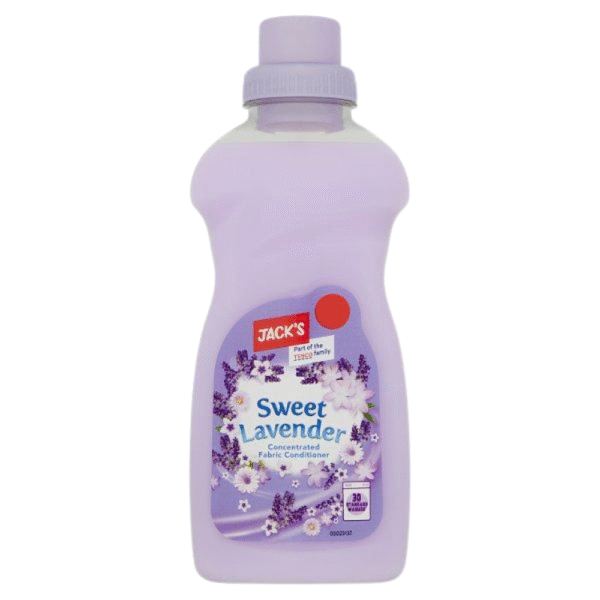 Jack’s Sweet Lavender Fabric Conditioner 750ml bottle available at Mart Subhani Dundee