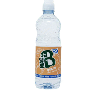 Mac B Peach Scottish Spring Water 500ml Dundee Delivery