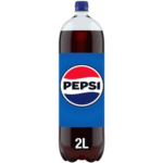 Pepsi 2L bottle – bold, refreshing cola soft drink available at Mart Subhani Dundee