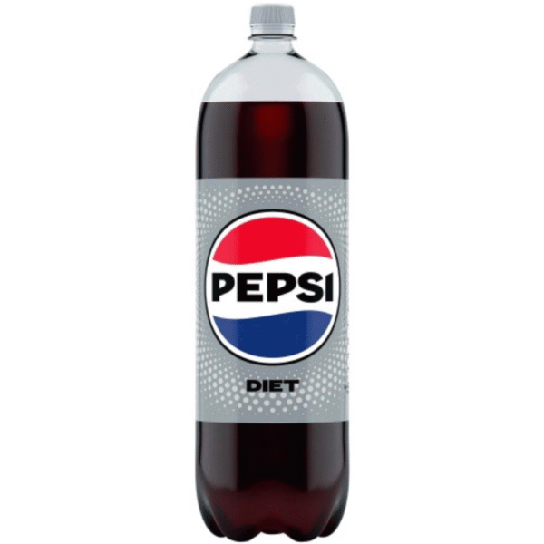 Pepsi Diet Cola 2L bottle – no sugar cola soft drink available at Mart Subhani Dundee