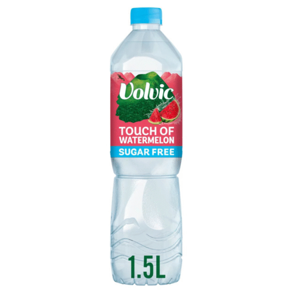 Volvic Touch of Fruit Watermelon Sugar Free 1.5L Flavoured Still Water Dundee Delivery
