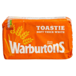 Warburtons White Toastie 800g Bread Loaf Dundee Delivery