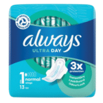 Always Ultra Day Normal With Wings Size 1 Sanitary Pads 13 Pack Dundee Delivery