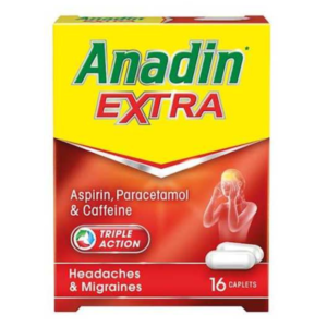 Anadin Extra 16 tablets pain relief – home delivery Dundee