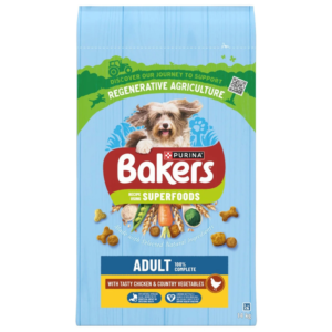 Bakers Chicken with Vegetables Dry Dog Food 1kg – home delivery Dundee