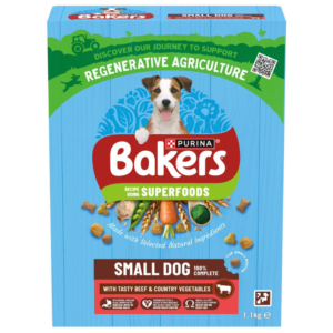 Bakers Small Dog Beef Dry Dog Food 1.1kg – home delivery Dundee