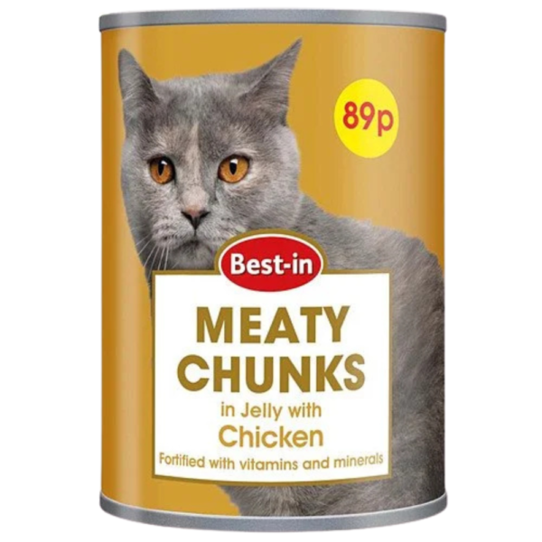 Best In Cat Food Chicken in Jelly 400g – home delivery Dundee