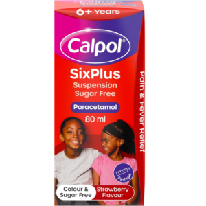 Calpol SixPlus Sugar-Free Paracetamol Oral Suspension 80ml – home delivery Dundee