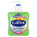 Carex Aloe Vera Antibacterial Hand Wash 250ml Soothing Hand Soap Dundee Delivery
