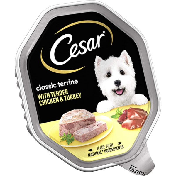 Cesar Classic Terrine Chicken & Turkey Wet Dog Food 150g – home delivery Dundee